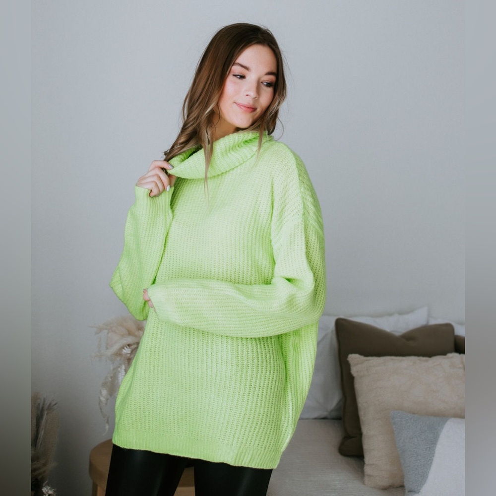 *NWT* Lauriebelles “Brighter Days” Cowl neck Sweater